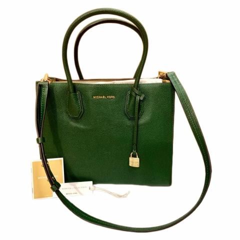 Sell Michael by Michael Kors Large Mercer Convertible Tote Green